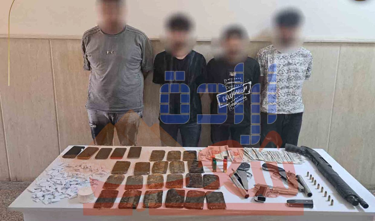 الداخلية : ضبط 4 أشخاص لقيامهم بالاتجار في المواد المخدرة والأسلحة النارية غير المرخصة بالقليوبية