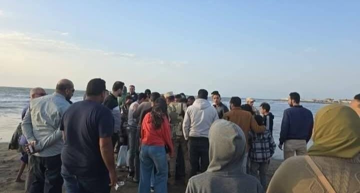 غرق ثلاثة شباب في العشرينات صباح اليوم بشاطئ جمصة