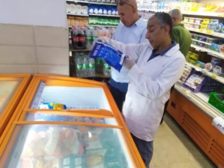 محافظ الغربية الحملات مستمرة بعد ضبط 4.5 طن لحوم ودواجن وأسماك غير صالحة