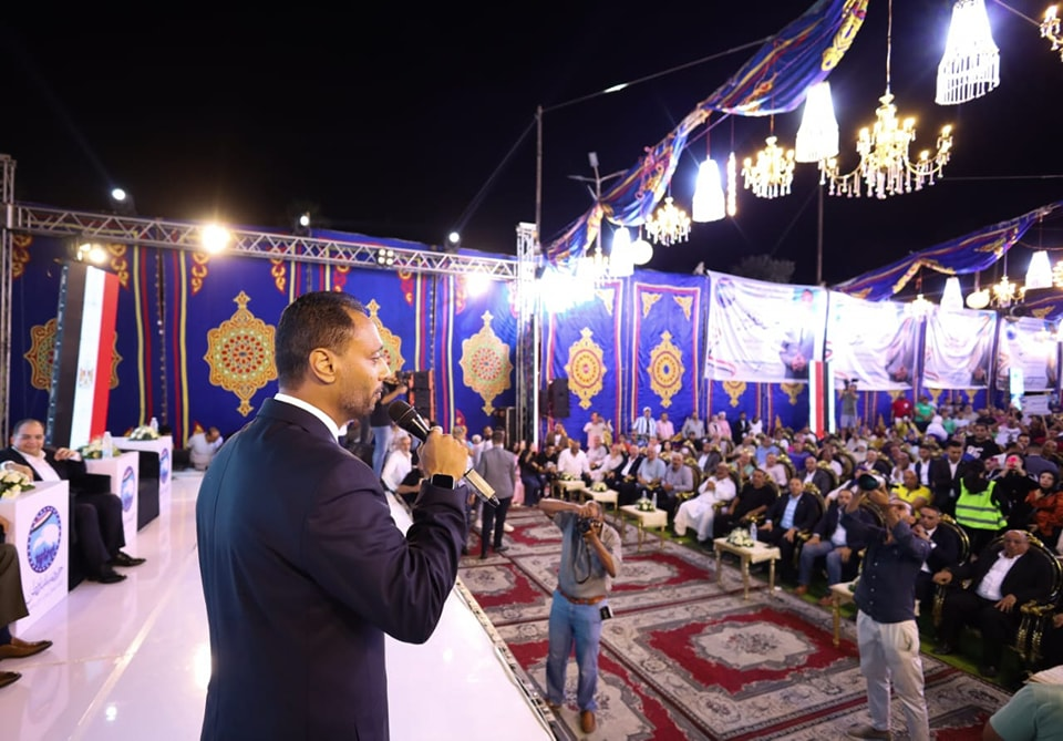 مؤتمر جماهيري حاشد لدعم “أحمد جوهر” بحضور قيادات حزب مستقبل وطن
