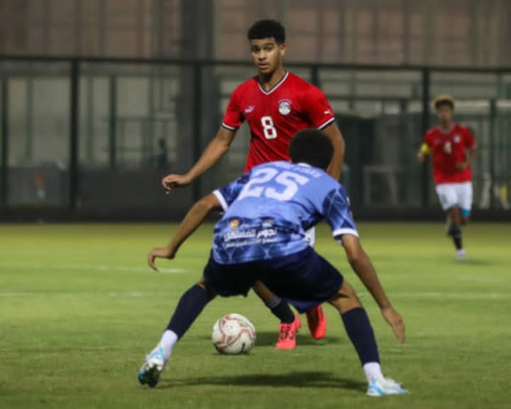 إستعدادا لكأس العالم منتخب 17 عاما يفوز على العبور وديا بثمانية أهداف