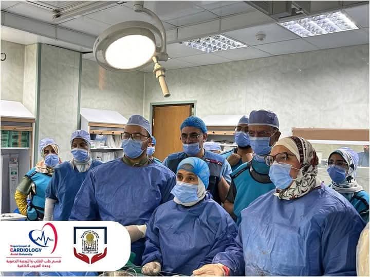 مستشفى القلب بجامعة أسيوط يفتتح عيادة متخصصة في عيوب القلب الخلقية