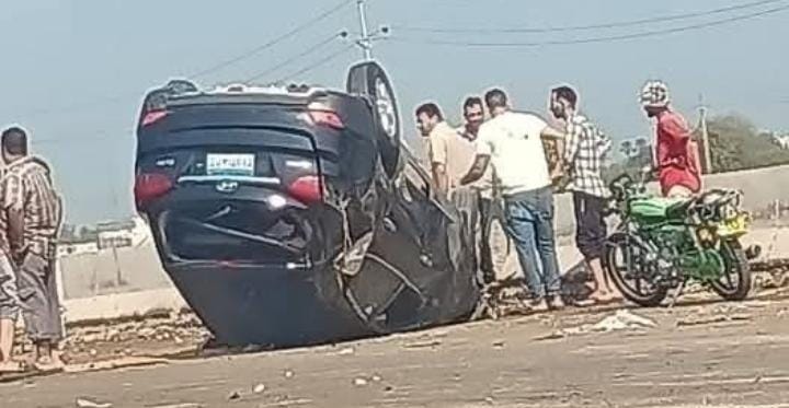 حادث مروع على طريق ميت الخولي – الزعاترة يودي بحياة شخص