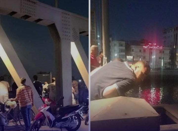 شاب ينهي حياته من أعلى الكوبري المعدني بدمياط.. وسرقة هاتفه عقب الحادث