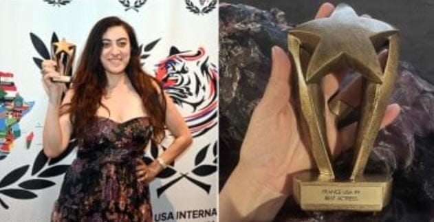 إنجاز مصري عالمي.. ميرا فيكتور تتوَّج بجائزة “أفضل ممثلة” في المهرجان الفرنسي-الأمريكي