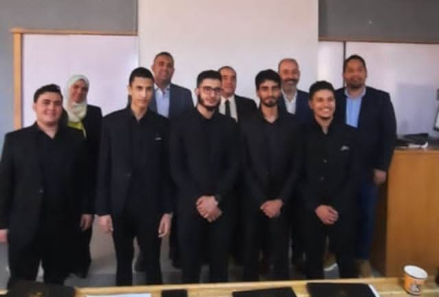 طلاب هندسة الجامعة المصرية الروسية يبدعون بمشروعات الإتصالات بالأسماء