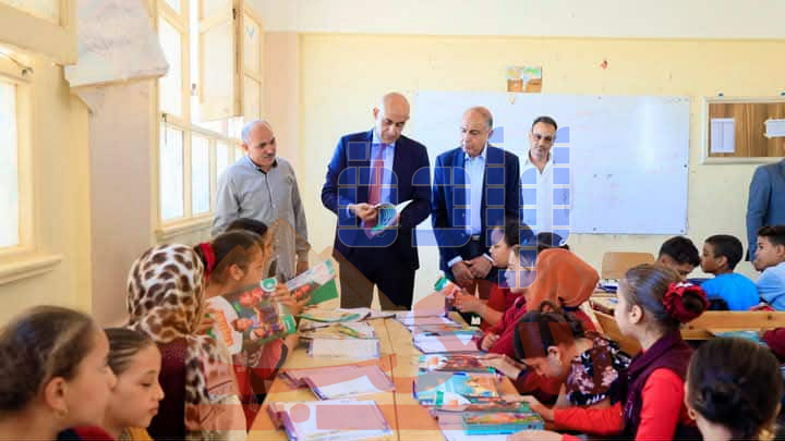 فى إطار الجولات الميدانية المتواصلة بمختلف محافظات الجمهورية…وزير التربية والتعليم ومحافظ المنيا يتفقدان عددا من المدارس بقرية تونة الجبل بالمحافظة