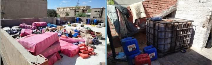 ضبط مصنع غير مرخص يعيد تعبئة زيوت سيارات مغشوشة بالإسكندرية