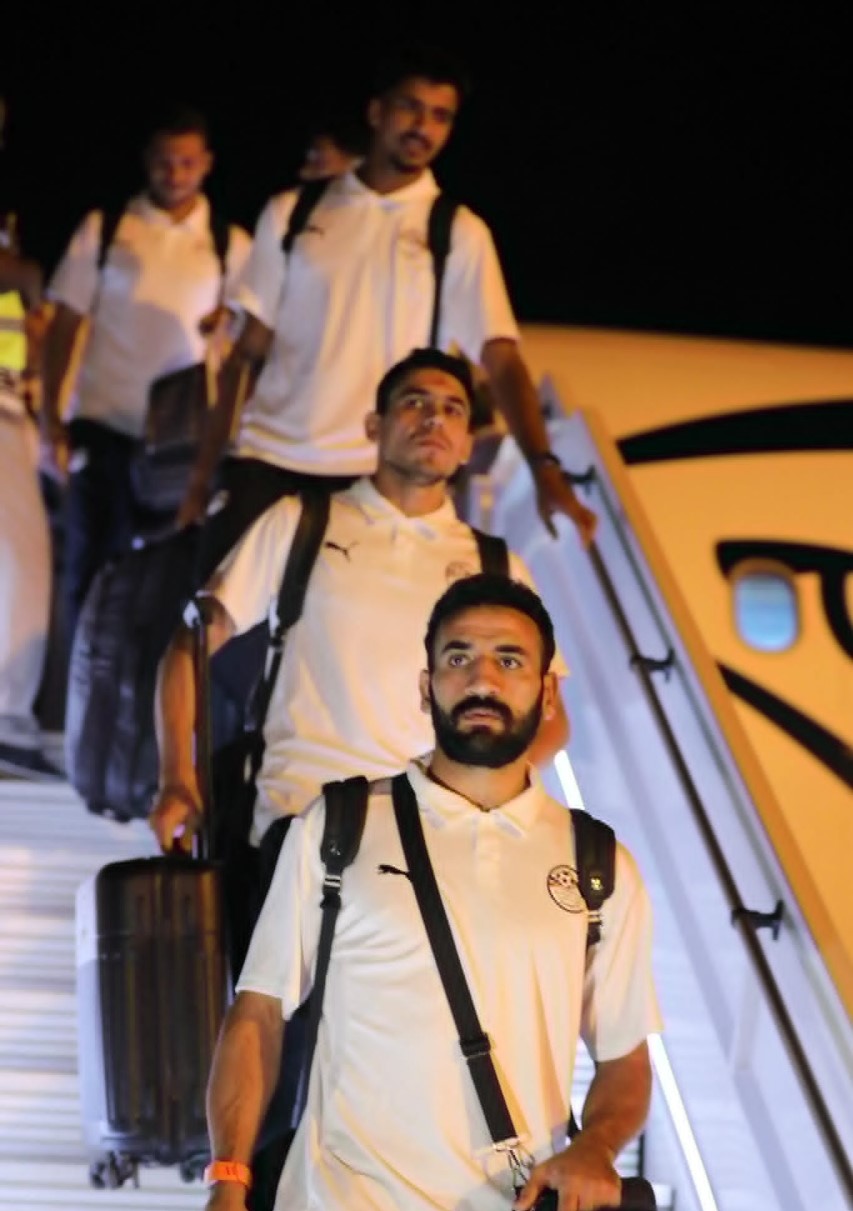 منتخب مصر يصل بوركينا فاسو بعد رحلة 6 ساعات