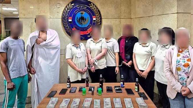 ضبط نادٍ صحي غير مرخص يدير نشاطًا منافيًا للآداب بالمعادي