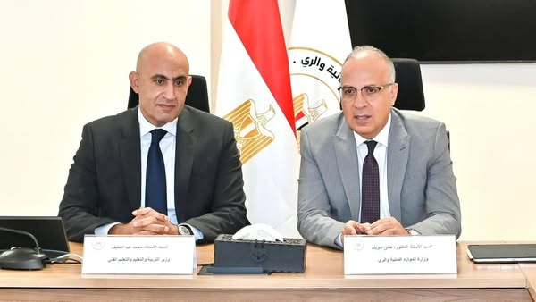 لتلبية احتياجات سوق العمل…وزيرا الري والتربية والتعليم يبحثان آخر مستجدات إنشاء “مدارس فنية مهنية لتكنولوجيا الري”