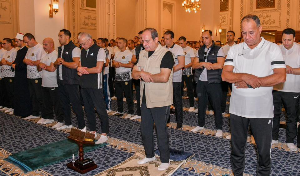 الرئيس عبد الفتاح السيسي، يجري زيارة تفقدية إلى الأكاديمية العسكرية المصرية داخل القيادة الاستراتيجية بالعاصمة الإدارية الجديدة