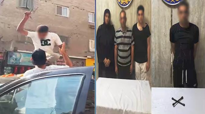 القبض على سائق توك توك اعتدى على قائد سيارة وتسبب في تلفيات بالجيزة
