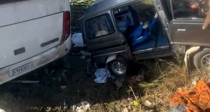 مصرع شخصين وإصابة 8 آخرين في حادث تصادم بطريق بلبيس – إنشاص بمحافظة الشرقية