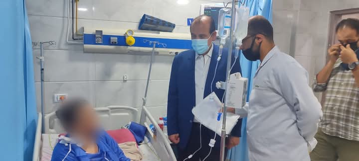 نائب وزير الصحة يتفقد المستشفى العام والنصر للتأمين الصحي بحلوان.. ويوجه بالتحقيق في المخالفات
