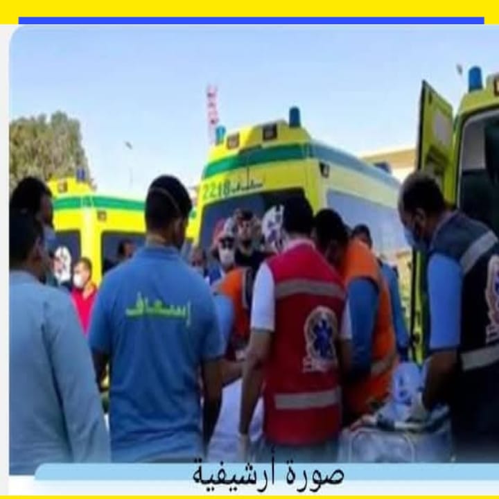 إصابة 9 أشخاص فى انقلاب سيارة ميكروباص بطريق شبرا – بنها الحر فى قها