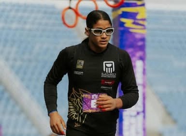 بعد فوزها ببرونزية العالم فريدة تحيا مصر
