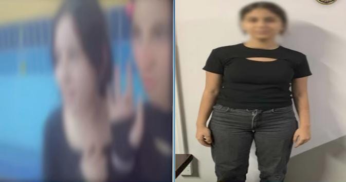ضبط طالبة لوّحت بإشارة خادشة داخل مترو الجيزة.. واعترافها: “كانت هزار”