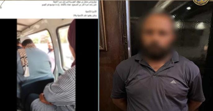 خلاف على الأجرة يتحول لمشادة داخل ميكروباص بالقليوبية.. والشرطة تتدخل