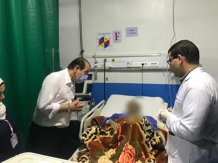 نائب وزير الصحة يتفقد مستشفى النوبارية المركزي لمتابعة انتظام العمل وتوافر الخدمات الطبية..