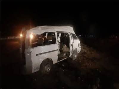 بينهم سيدات.. ننشر أسماء مصابي حادث تصادم سيارتين في قنا.