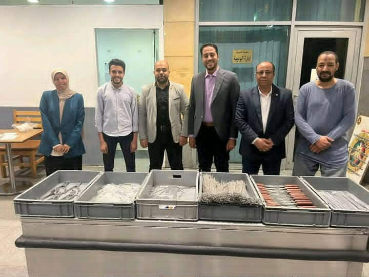 القضاء على محاولة تهريب كمية من أدوات ومستلزمات طب وجراحة العظام بمطار الإسكندرية الدولى
