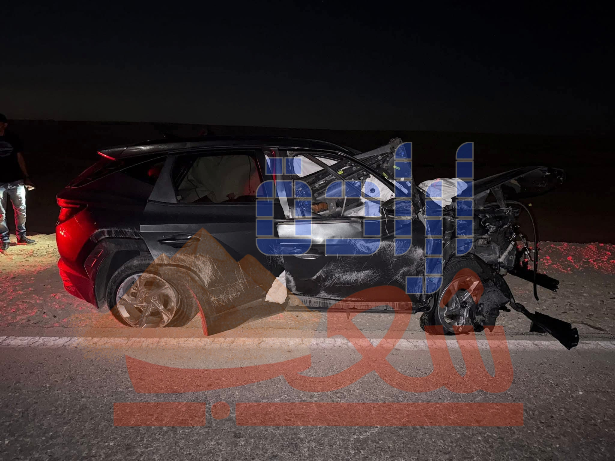 مصرع اربعة واصابه ستة اخرين بينهم المطرب الشعبي اسماعيل الليثي