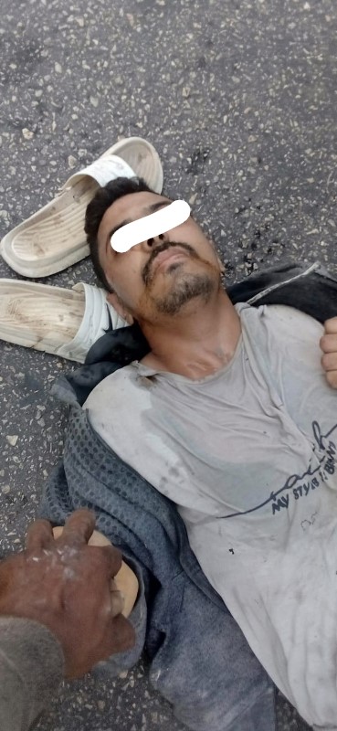 نقل شاب مصاب في حادث قرب منطقة الجملة بطنطا إلى المستشفى العام