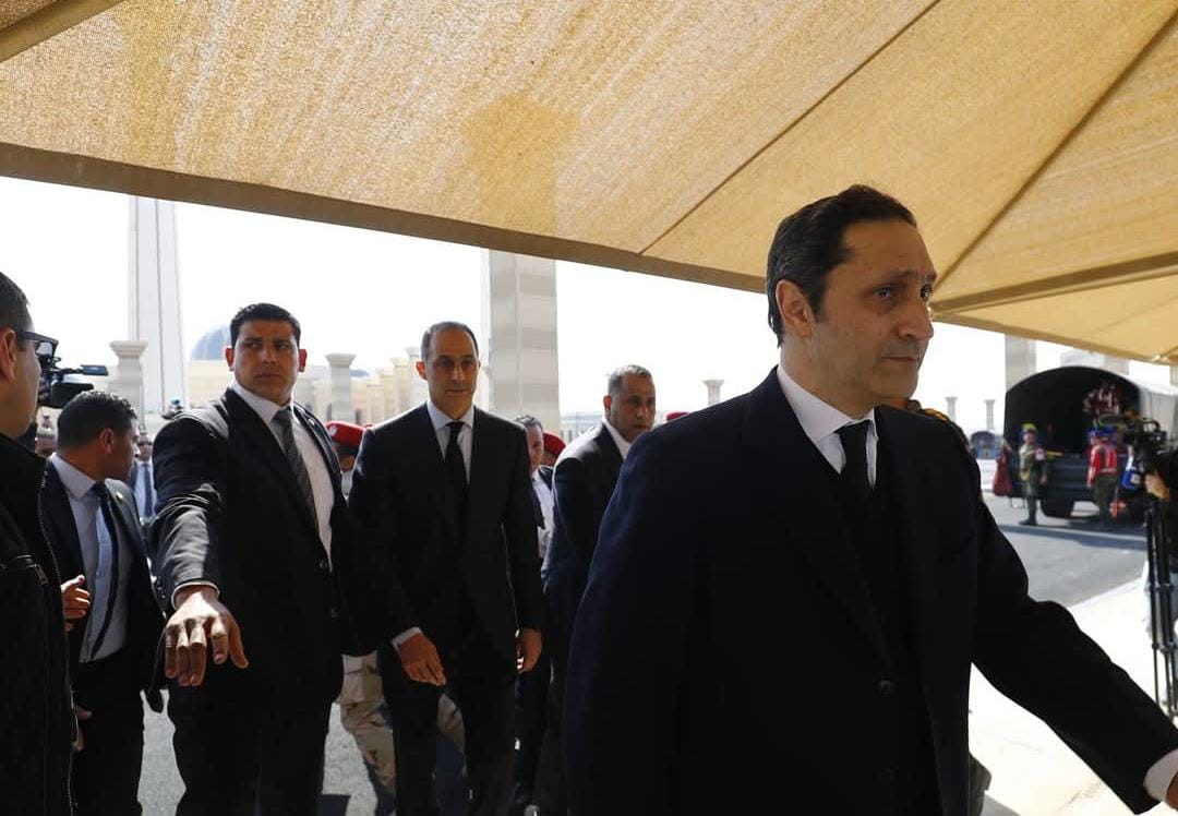 علاء وجمال مبارك يحضران حفل افتتاح المتحف المصري الكبير رسميًا