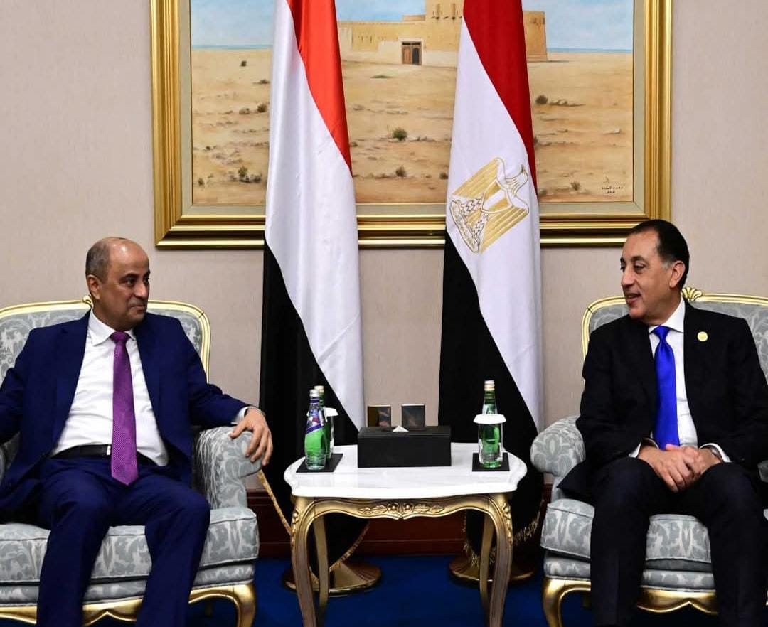 رئيس الوزراء: مصر تدعم الحكومة الشرعية وجهود تحقيق الأمن والاستقرار في اليمن