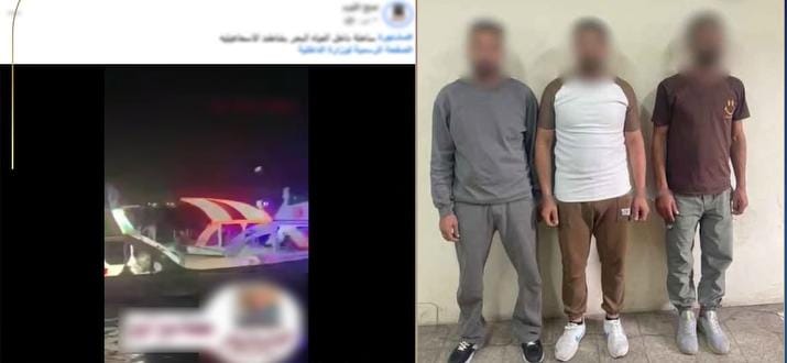 مشاجرة بحرية بالإسماعيلية.. أصحاب مراكب سياحية يتصادمون في عرض الشاطئ بسبب خلاف على «المرسى»