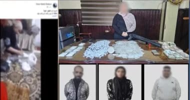 سقوط سيدة وعاطل وراء شبكة لترويج الهيروين ،