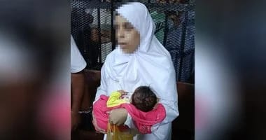 ارادة شعب|حوادث| المتهمة بقتل زوجها وأبنائه الـ6 فى المنيا،