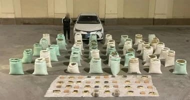 ارادة شعب| حوادث | الداخلية تحبط تهريب شحنة مخدرات ،