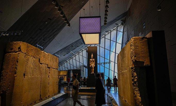 🏛 المتحف المصري الكبير يطلق نظام الحجز الزمني للزوار غداً الأحد