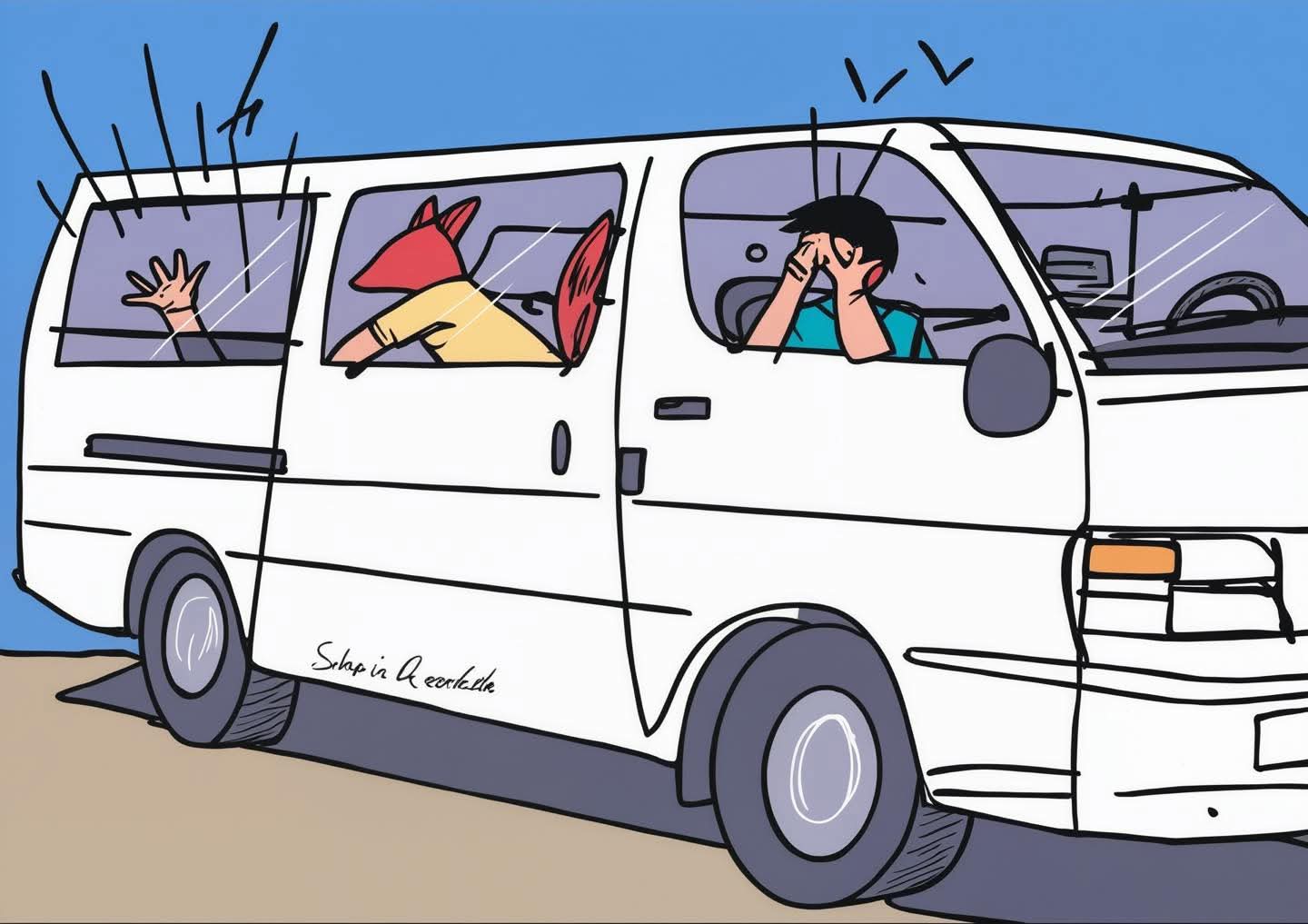 تهديد وسرقة واعتداء على سيدة وطفلها داخل ميكروباص على دائري الهرم – السلام واقعة صادمة تهز الشارع المصري