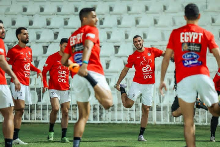 منتخب مصر يختتم تدريباته استعدادا لمواجهة كاب فيردى وديا اليوم