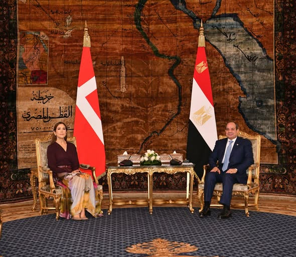 المتحدث الرسمي للرئاسة..استقبل السيد الرئيس عبد الفتاح السيسي اليوم جلالة الملكة ماري ملكة مملكة الدنمارك