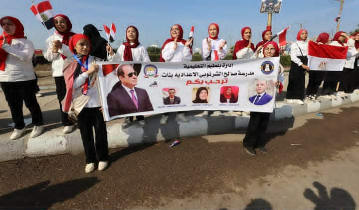 بمناسبة الذكرى الـ69 لمعركة البرلس البحرية أستقبال حافل من الأهالى لمحافظ كفر الشيخ