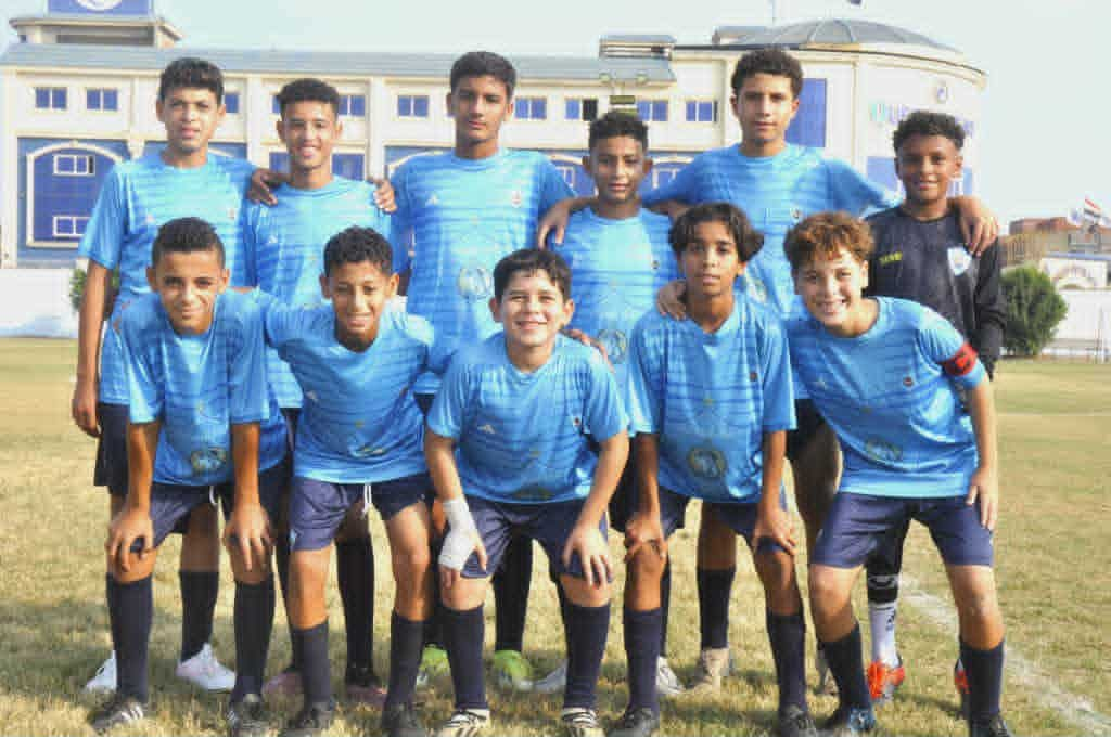 غزل المحلة مواليد 2012 يقوز على شباب الشين بنصف دسته نظيفة