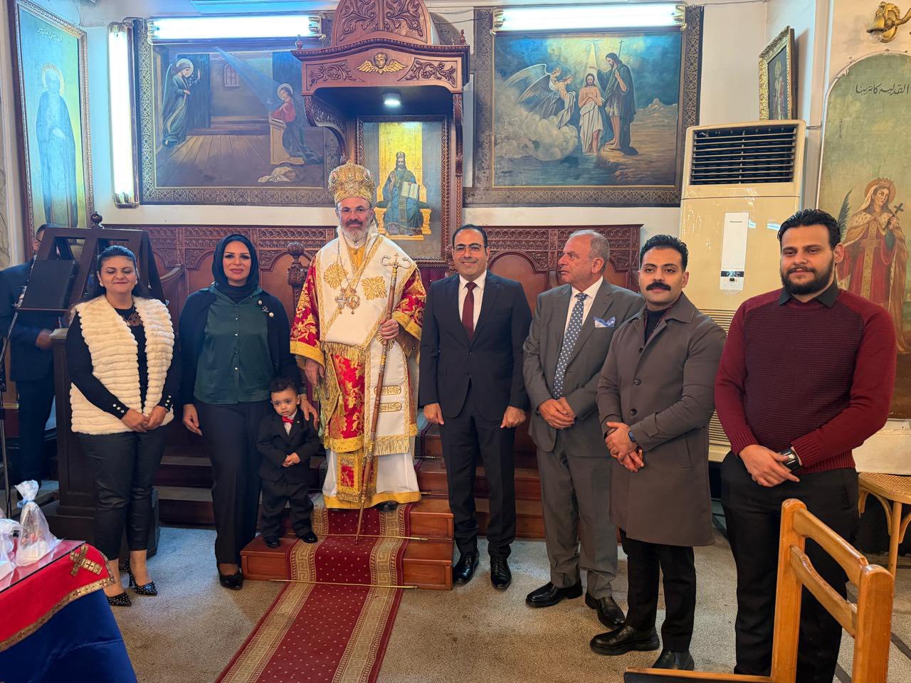 الدكتور محمود حسين رئيس لجنة الشباب والرياضة بالنواب يهنئ الأخوة الأقباط بعيد القيامة المجيد