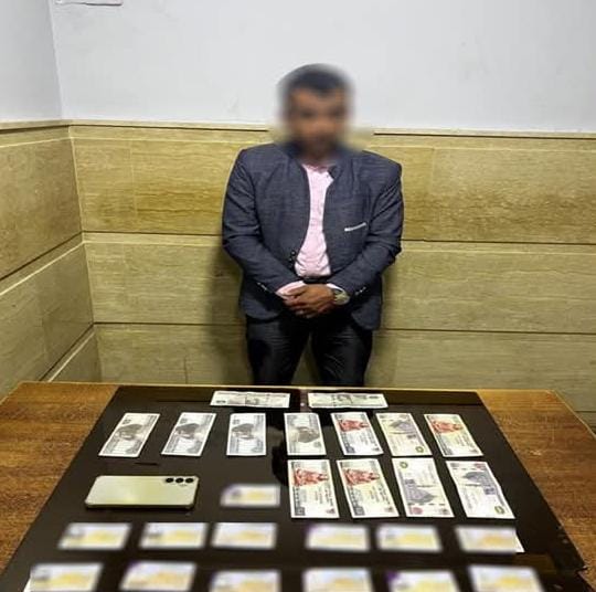 ضبط وسيط شراء أصوات قبل توزيع بطاقات وأموال على الناخبين بجهينة