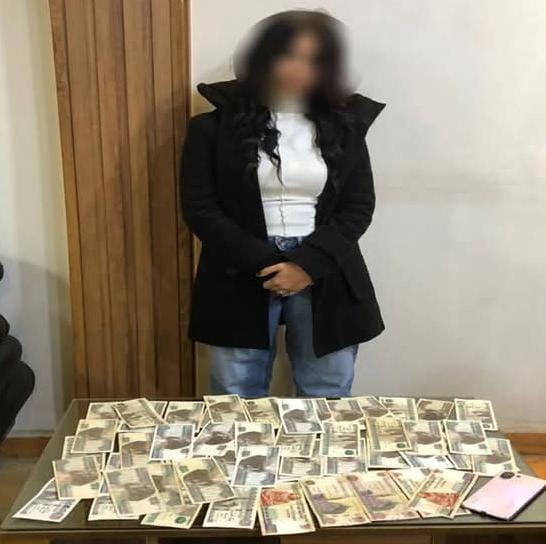 ضبط سيدة حاولت التأثير على الناخبين بالرشوة المالية في انتخابات الباجور