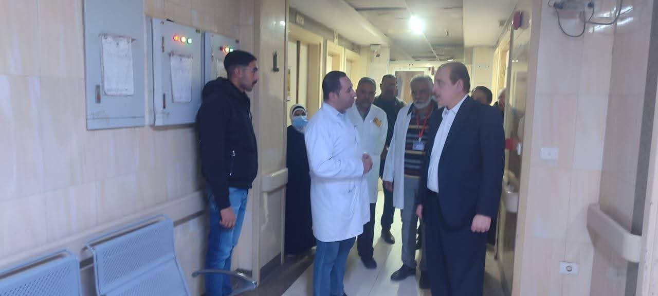 جولة مفاجئة لنائب وزير الصحة بالجيزة.. إشادة بالبدرشين المركزي وتحقيق مع إدارة الحوامدية العام