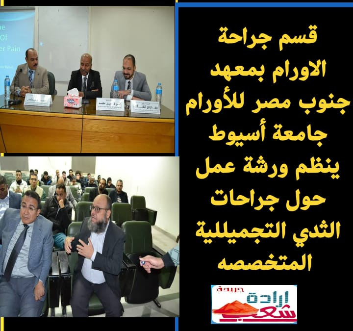 قسم جراحة الاورام بمعهد جنوب مصر للأورام جامعة أسيوط ينظم ورشة عمل حول جراحات الثدي التجميلية المتخصصة