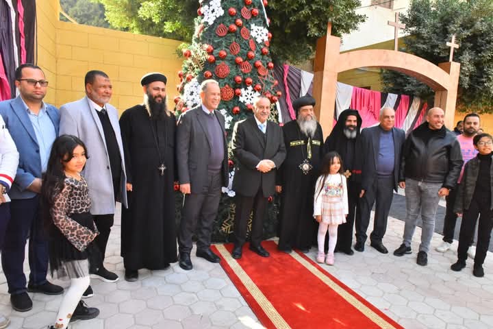 محافظ أسيوط يشهد الاحتفال السنوي لمدرسة سانت ماري بمنفلوط بمناسبة العام الميلادي الجديد 2026