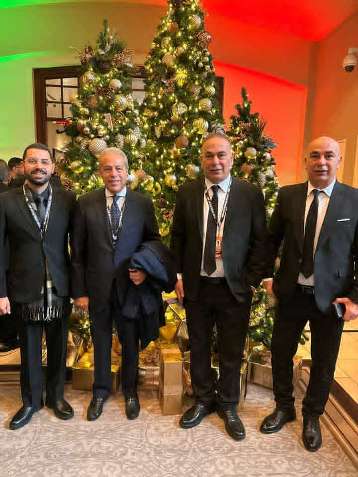 وصول التوأم لحفل سحب قرعة كأس العالم ٢٠٢٦ بأمريكا