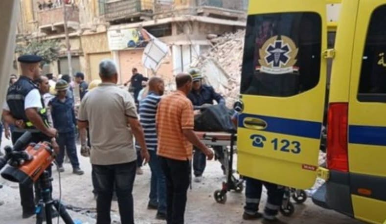 سقوط سيدة من الدور الثالث بقنا….كانت بتنشر الغسيل .