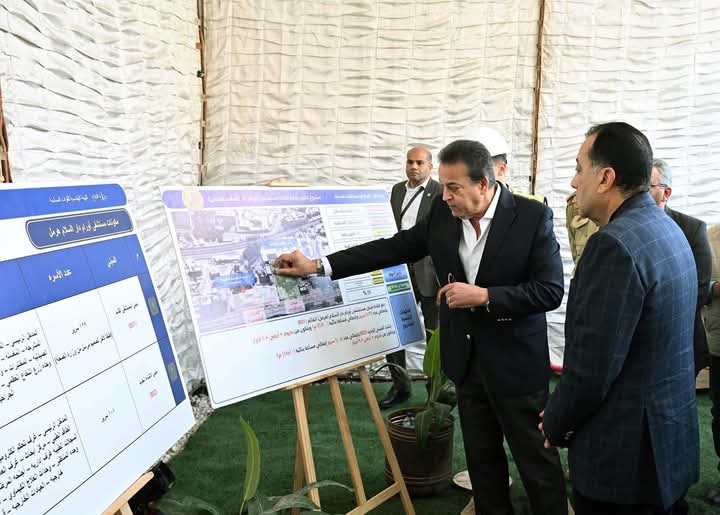 رئيس الوزراء يتفقد مستشفى أورام دار السلام (هرمل سابقا) ومبناها الجديد