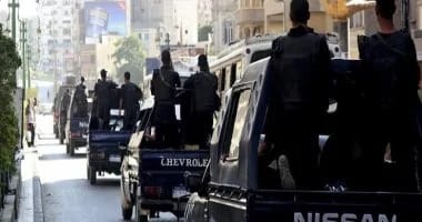 مصرع 3 عناصر إجرامية فى تبادل لإطلاق النار مع الشرطة،